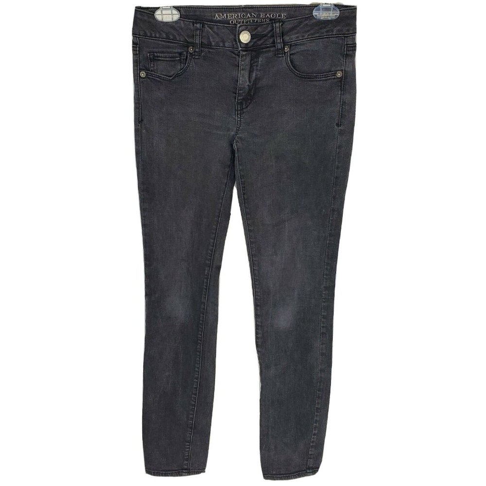American Eagle Skinny Super Stretch Grey Sz 2S